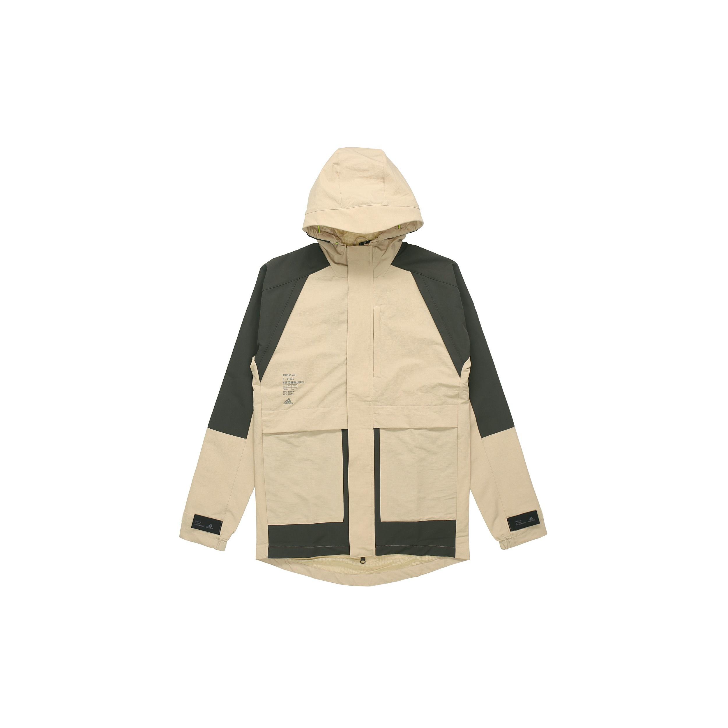 adidas TH PARKAR Hooded Jacket Men Brown Men s GF4016 M