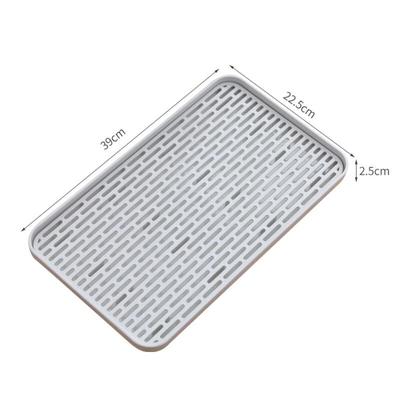 Zhishi Rectangular Hollow Draining Tray