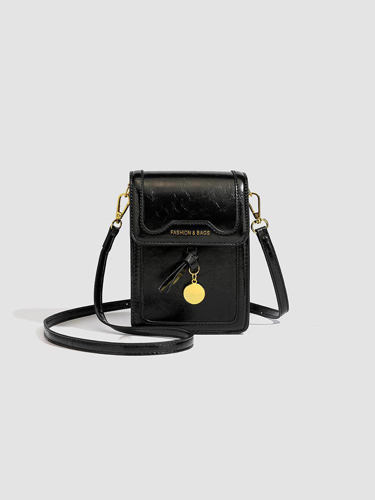 Handbag with A Slanted Cross-body Design, A Fashionable and Niche Style Single-shoulder Small Bag