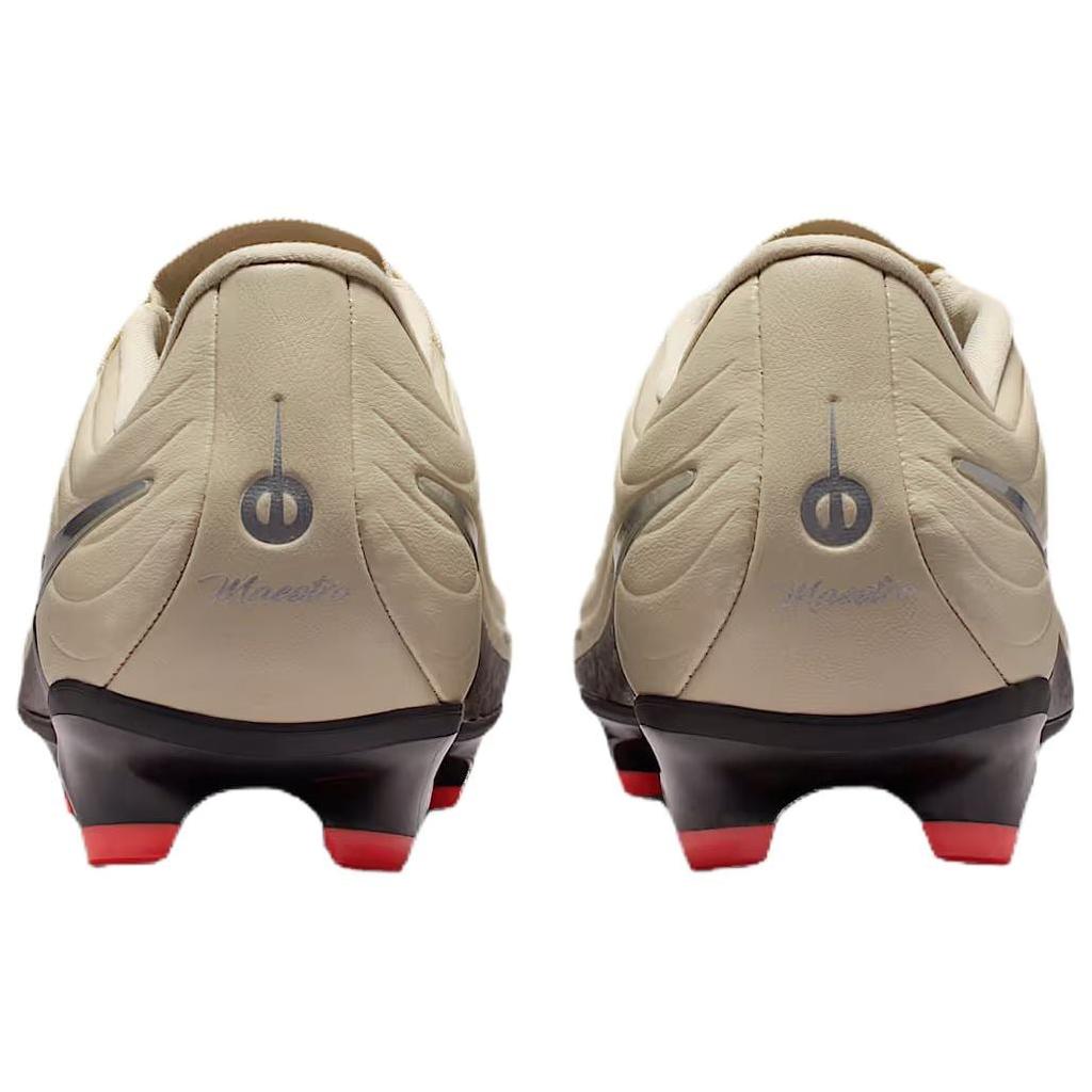 Nike Zapatos de Fútbol Tiempo Maestro Unisex Beige Rojo IO8461-201