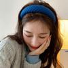 Fashion Padded Headband Thickened Wide Edge Hair Clip Vintage Pineapple Pattern Headband Girls Women Hair Accessories