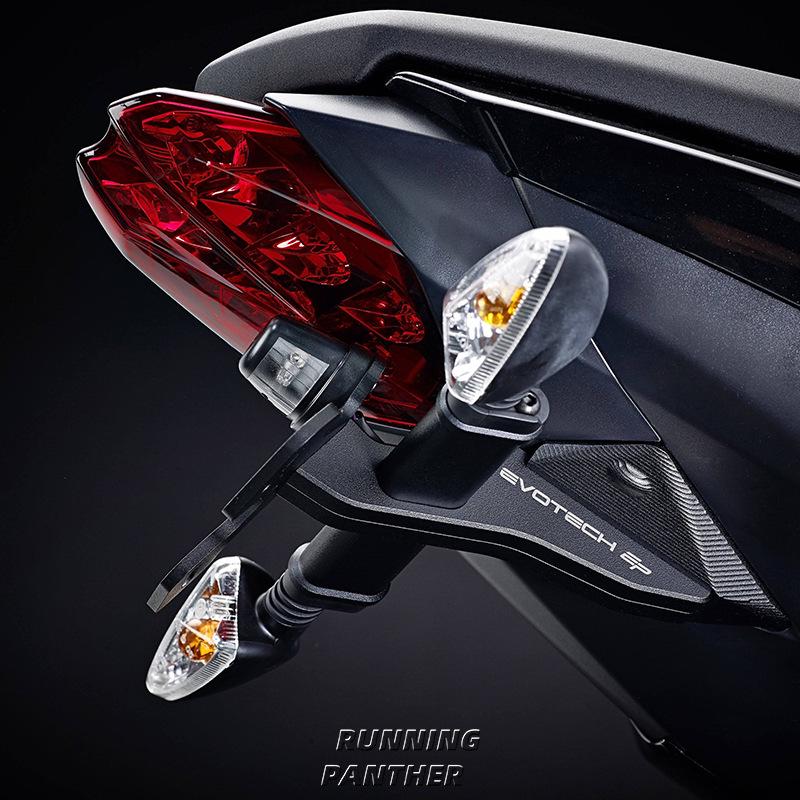 Triumph Street Triple 765 R/RS/S Rear Fender Eliminator & License Plate Holder