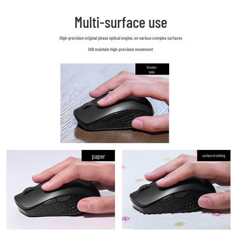 Lenovo Wireless Bluetooth Dual-Mode Ergonomic Office Mouse
