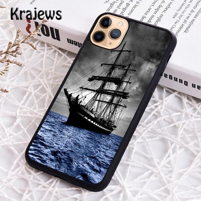 

Krajews парусник лодка красочный чехол для телефона чехол для iPhone 14 5 SE 6s 7 8 plus X XR XS 11 12 13 pro max Samsung S21 S22ultra Samsung S22ultra
