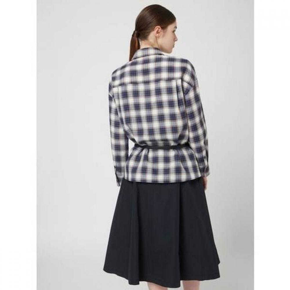 Cc Collect Patch Pocket Check Shirt C253msc004