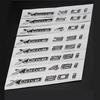 Car Body Trunk Emblem Sticker Xdrive 18i 20i 23i 25i 28i 30i 35i 40i 45i 48i 50i 55i Badge for BMW E90 F39 E46 E60 F10 X3 X5 X6