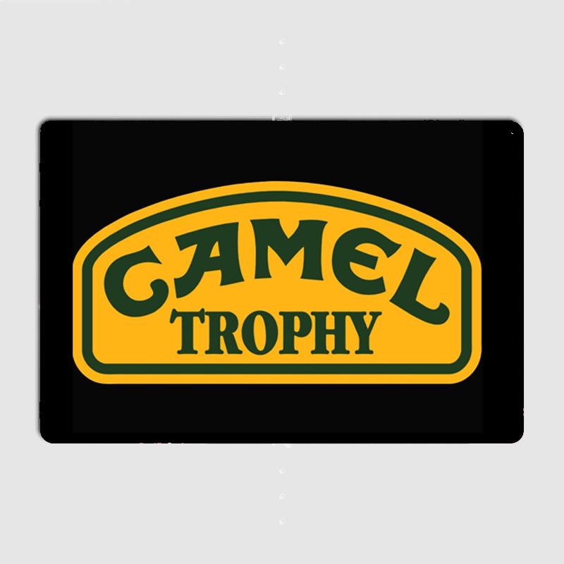 

CAMEL TROPHY Металлическая табличка Постер Декорация гаража Декор комнаты Автомобильный клуб Жестяная Домашний декор 20x30cm（7.8x11.8inch）