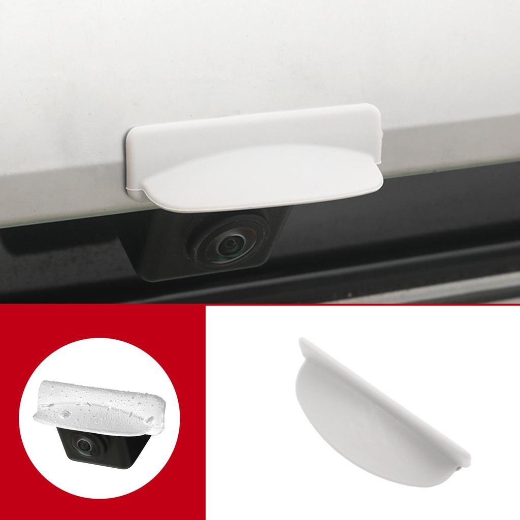 Car Rear Camera Rain Cover, Silicone Anti-Rain Silicone Eyebrow Protector Back Up Camera Rain Guard For Car For Vehicle Dust