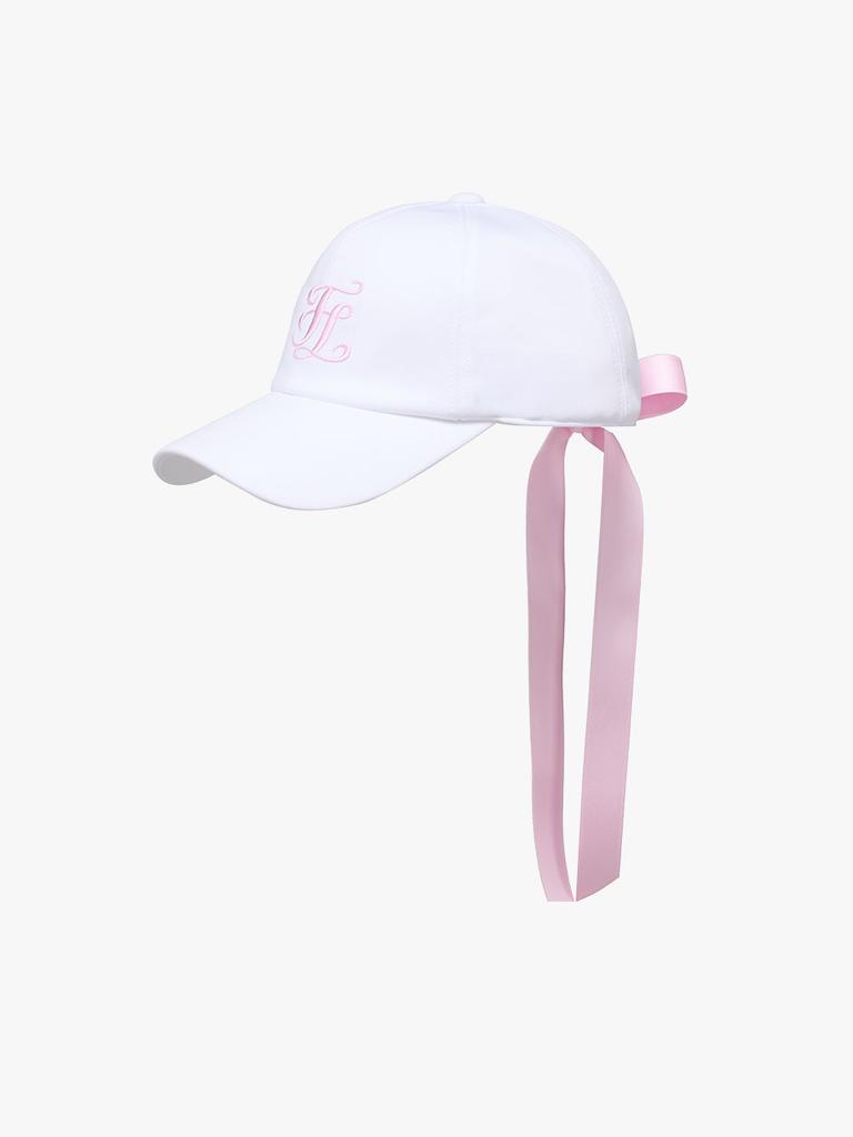 FAIRLIAR GOLF Basic Back Ribbon Cap (Pink)