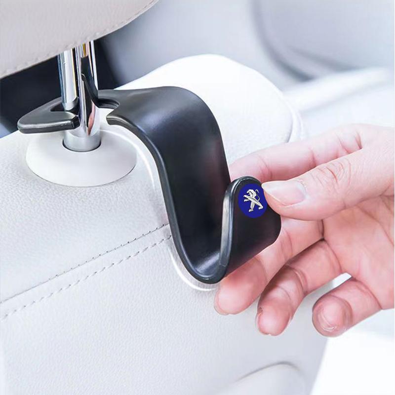 Auto Seat Headrest Hook Storage Hanger Car Interior Accessories For Peugeot 308 408 508 RCZ 208 3008 2008 206 207 108 406 407 408 206 207 208 306 307