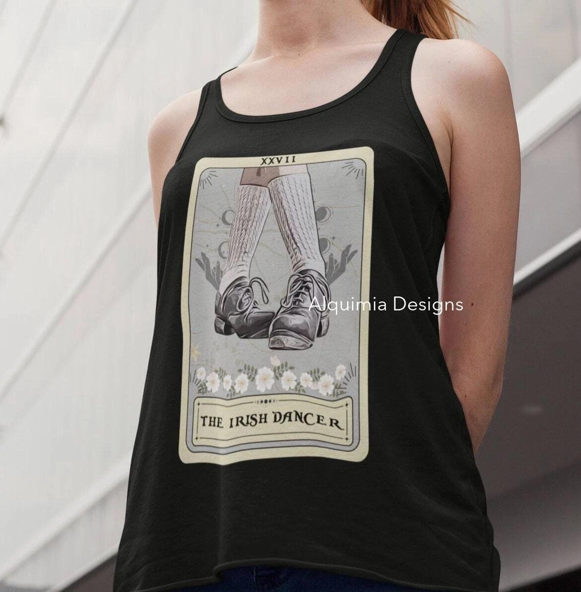 The Irish Dancer Tarot Card Tank Top S