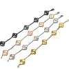 Four-leaf Clover Bracelet Laser Five-flower Bracelet New Light Luxury Women's Bracelet