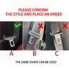 For Alfa Romeo Car Seatbelt Buckle Cover Protector Cover Anti-scratch Cover GT Stelvio F1 Brera Volante Tonale Gloria Disco def789
