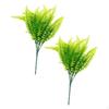 12 Inches Green Faux Fern Plants Home Decoration Lightweight Accessories for Indoor Potted