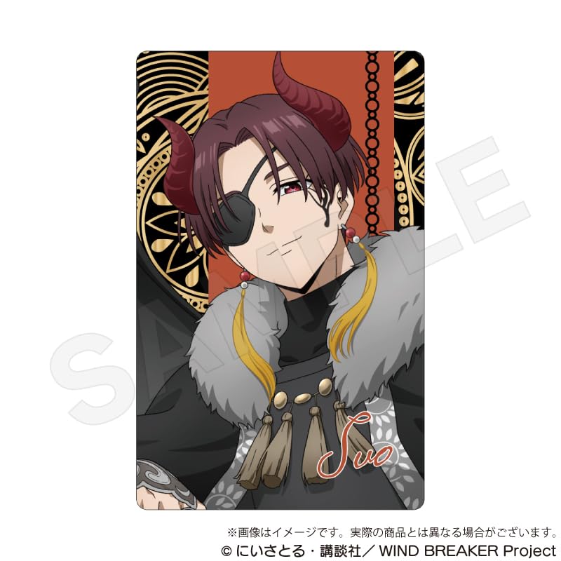 WIND BREAKER Carta Holográfica de Trading Devil Box ver. Pacote com 8