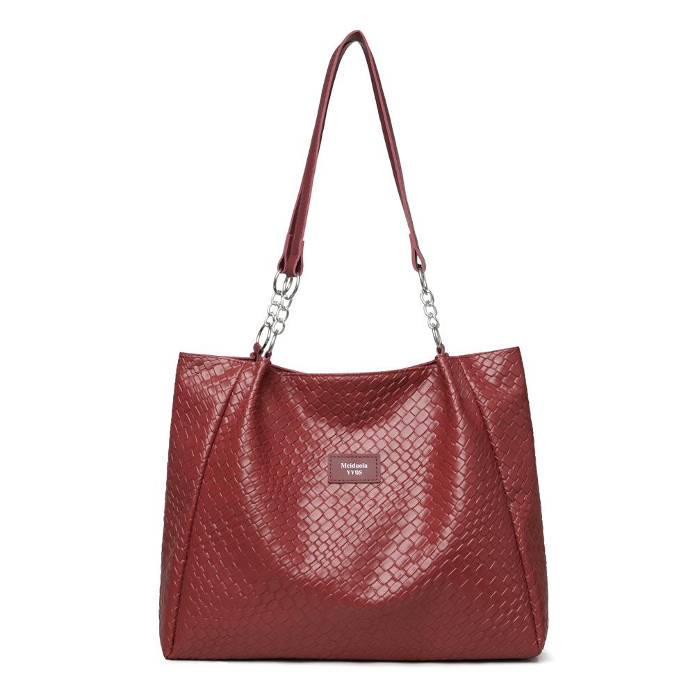 Large-capacity Fashionable Texture Handbag, Niche Commuter Single-shoulder Bag, Tote Bag