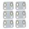 10Pcs Valve Push Rod Guide Plate Iron Plastic Guides Plates for 154F Diesel Engine