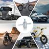 4 Pcs 4-Way Valve Core Removal Tool Stainless Steel Tire Valve Stem Tools 4-in-1 Valve Stem Removal Tool Valve Stem Puller for Bicycle Motorcycle Car