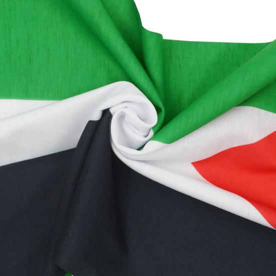 Palestine National Flag Bandana Half Coverage Breathable Face-Cover for Cycling Fishing Riding Outdoor Sun Protection Bandana Scarf Accessories