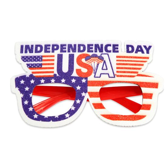 1/12 Pcs American Flag Glasses Memorial Day Patriotic Party Star And Stripes Glasses for 4th of July Celebration USA Veterans Day Decoration