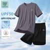 JEANSWEST LIFE Men's Summer UV Protection Quick-Dry Sports Set