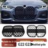 Meteor Style ACC Front Bumper Grille for 2021-2023 BMW 4 Series G22/G23