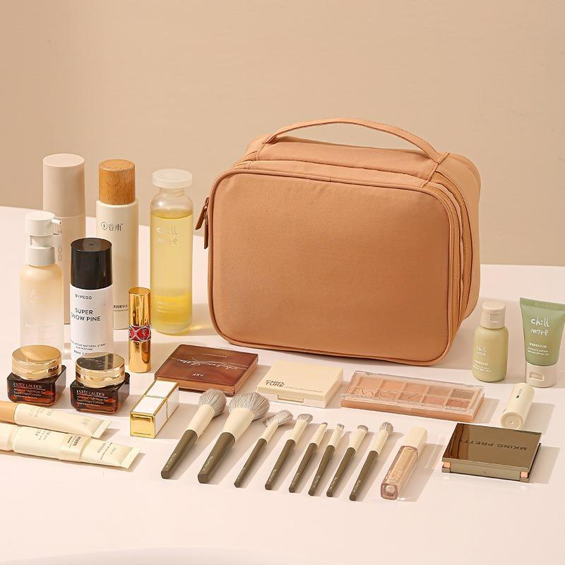 Große Kapazität Wasserdicht Tragbar Reise Make-up Tasche Damen Kosmetik Aufbewahrung Organizer