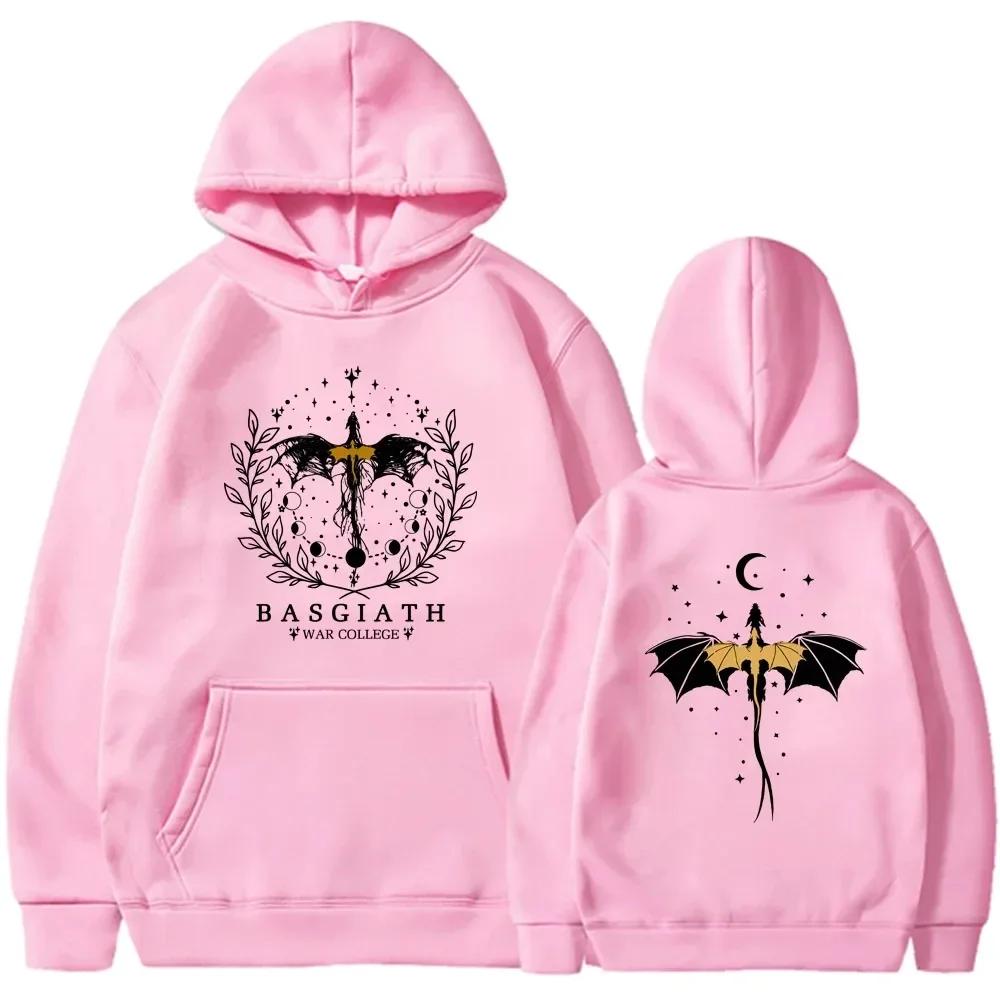 Basgiath War College Hoodies Fourth Wing Women Men Clothing Printed Graphic Spring Autumn Sweatshirt Streetwear Tops