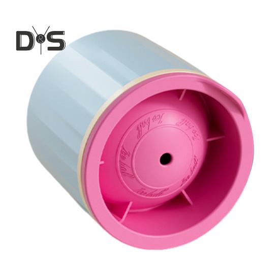 

Форма для хоккея на льду, многоразовая сферическая форма для льда, легкосъемный лоток для льда для коктейлей из виски, шоколадных конфет, желе 1Grid розовый