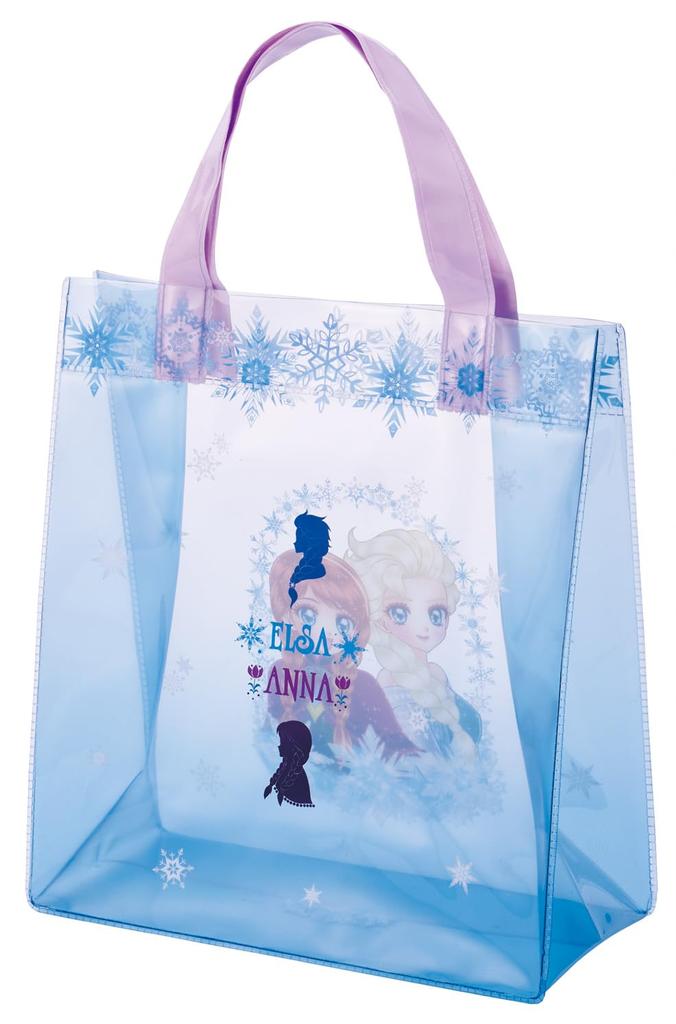 Skater Vinyl Bag, Clear, Disney, Frozen x Shoko Nakagawa, Girl's, VBH1-A
