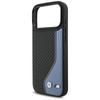 BMW M Carbon Logo MagSafe Hülle für iPhone 17 Pro Max Blau