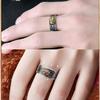 Men's Jewelry Feng Shui Pixiu Mani Mantra Protection Wealth Ring