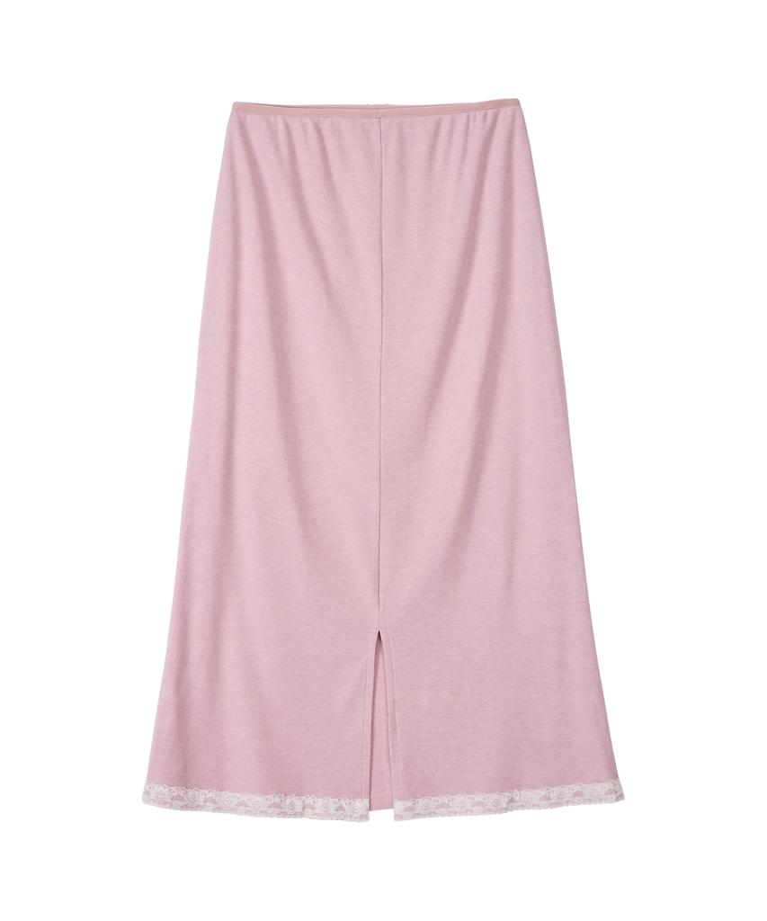 Biteoseljeu Giselle Jersey Long Skirt-Pink