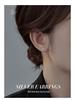Banyan Tree S925 Silver Sweet Double Heart Earrings for Women