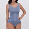 High Compression Womens' Waist Trainer Multi-rows Hook Postpartum Slimming Sheath  Shapewear