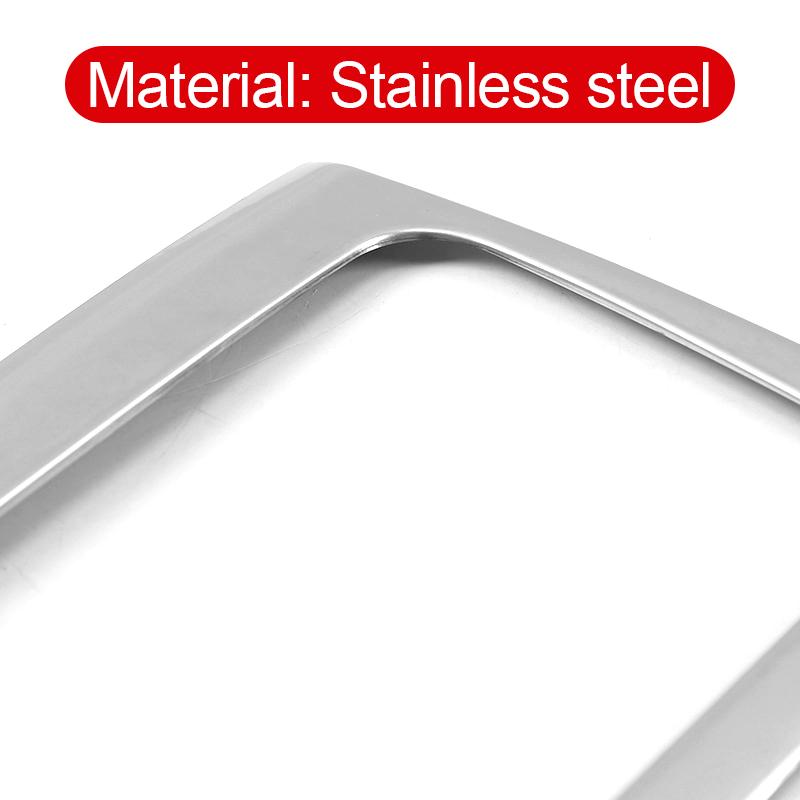 Car Accessories For Toyota Camry XV70 2018- 2022 2023 Stainless Rear Air Conditioning Vent Outlet Frame Cover Trim