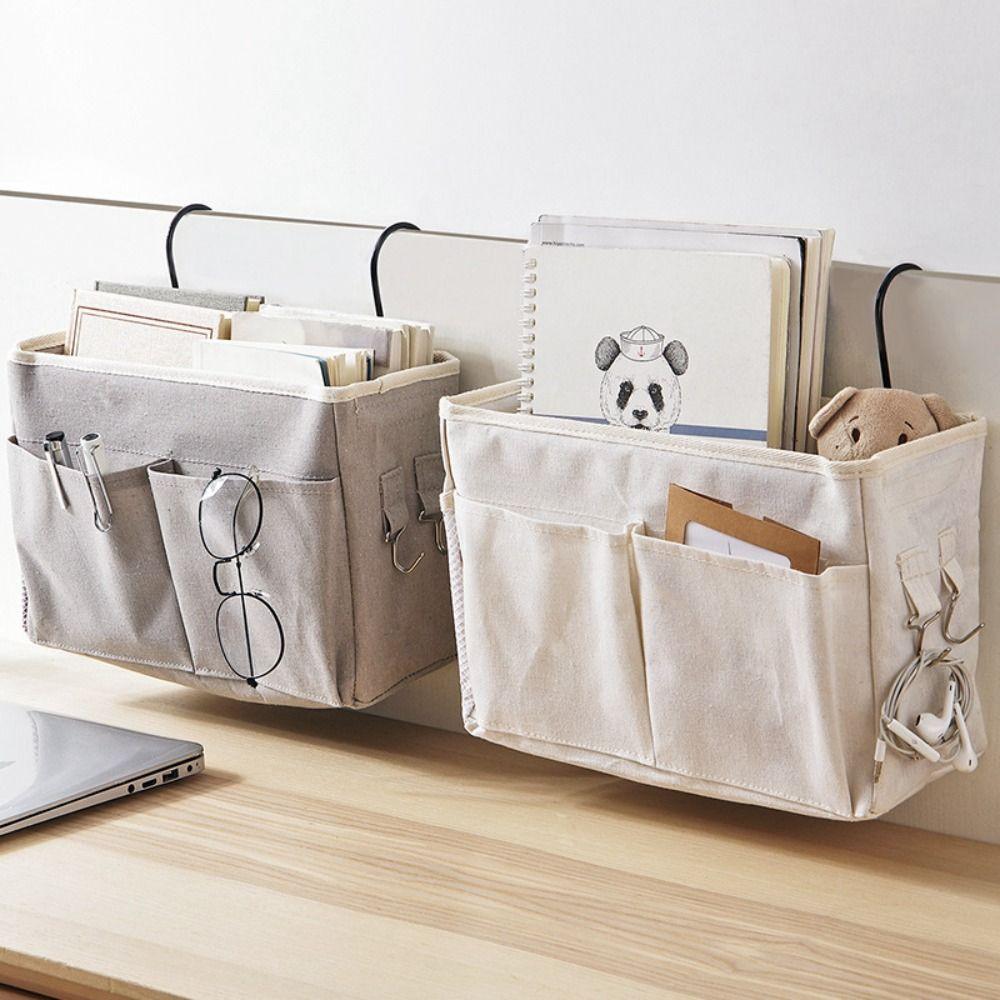 Crib Organizer Bedside Storage Bag Bed Holder Hanging Basket Convenient Sofa Side Bag  Bedroom