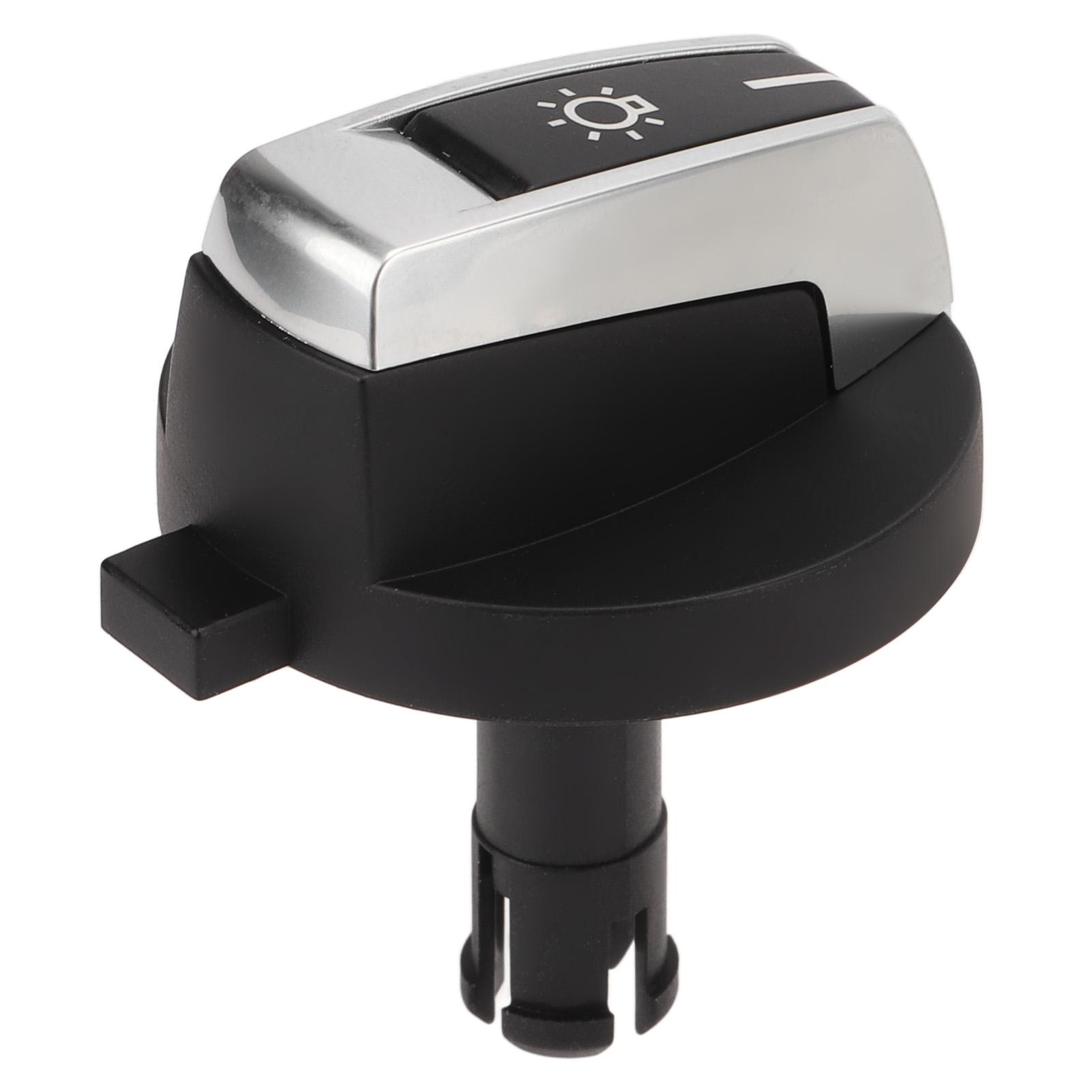 

Headlight Control Switch Knob Car Headlamp Knob Replacement for 5 6 7 Series X3 X4 Matte Black матовый черный