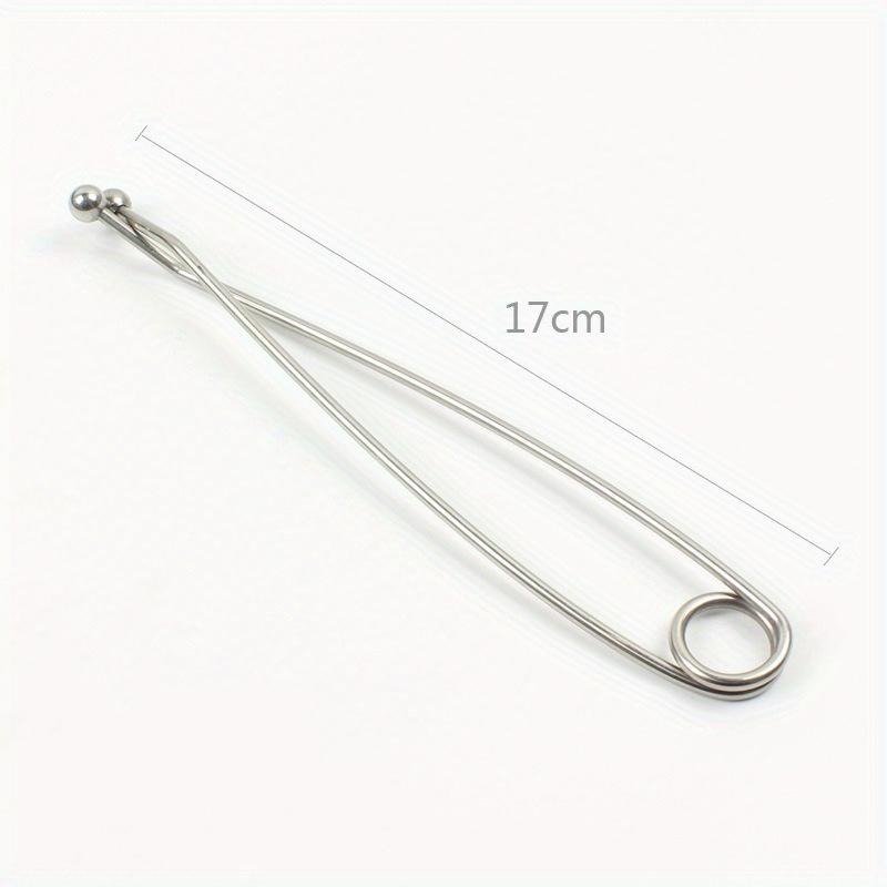 1pc Fishing Unhooker Stainless Steel Fish Mouth Opener Portable Fish Mouth Spreader Jaw Spreader Decoupling Device Fishing Tools