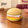 Funny Gifts for Coworkers 3D Printed Hamburger Clicker Stress Relief Toy Fidget Toy Realistic Food Toys Sensory Gadget Office Desktop Decoration