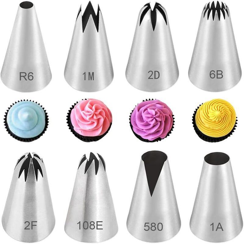 8pcs Piping Nozzle Set 8-piece Set