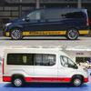 Van Door Side Stickers For Hyundai Grand Starex H1 Royale H200 H300 A1 2007-2022 Camper Car Stripes Decor Decal Auto