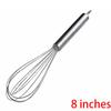 8/10/12 Inch Stainless Steel Egg Mixer Silk Balloon Egg Beater Multifunctional Milk Chocolate Mixer Kitchen Baking Utensils