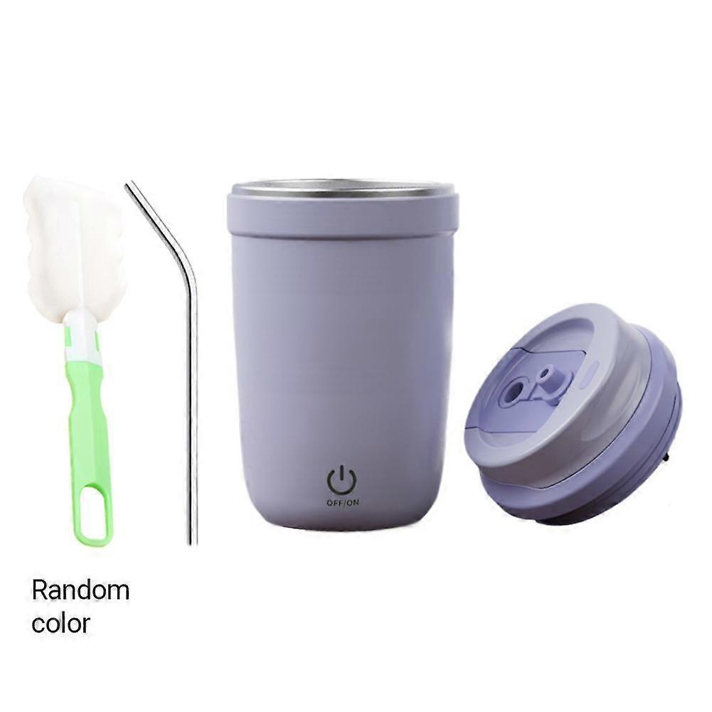 NOVELAR Automatic Stirring Cup with Leak-Proof Lid, Powerful Magnetic Mixing, Ideal Travel Companion for Powders and Beverages