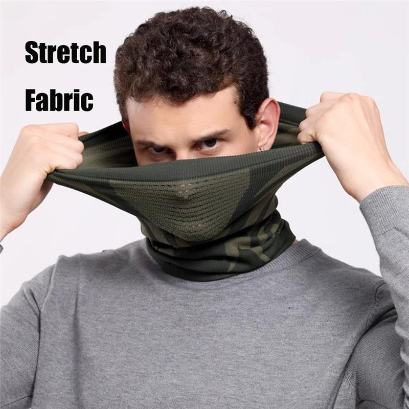 Unisex Winter Breathable Warm Ski Mask Bike Motorcycle Half Face Mask Scarf Outdoor Sports Running Hiking Fishing Cycling Mask