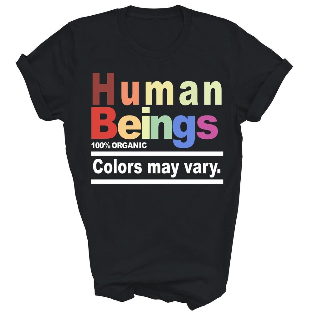 Mensch 100 Bio Farben können variieren Lgbt Pride Unisex Shirt Geschenk