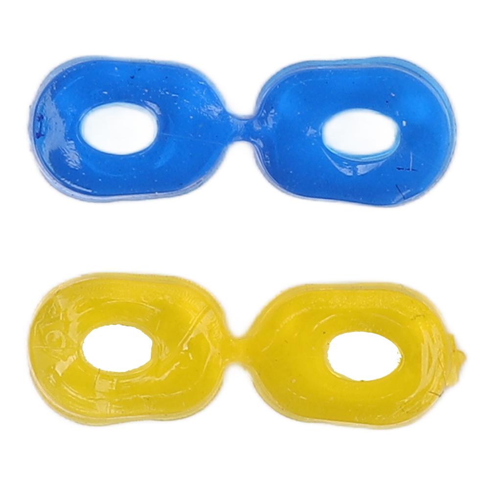 60Pcs Dental Wedge Elastic Rubber High Toughness Hygeian Tooth Seperator Fixing Wedges for Hospital