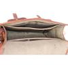 Fits Laptop Bag Men's Vintage Brown Leather Messenger Shoulder Briefcase