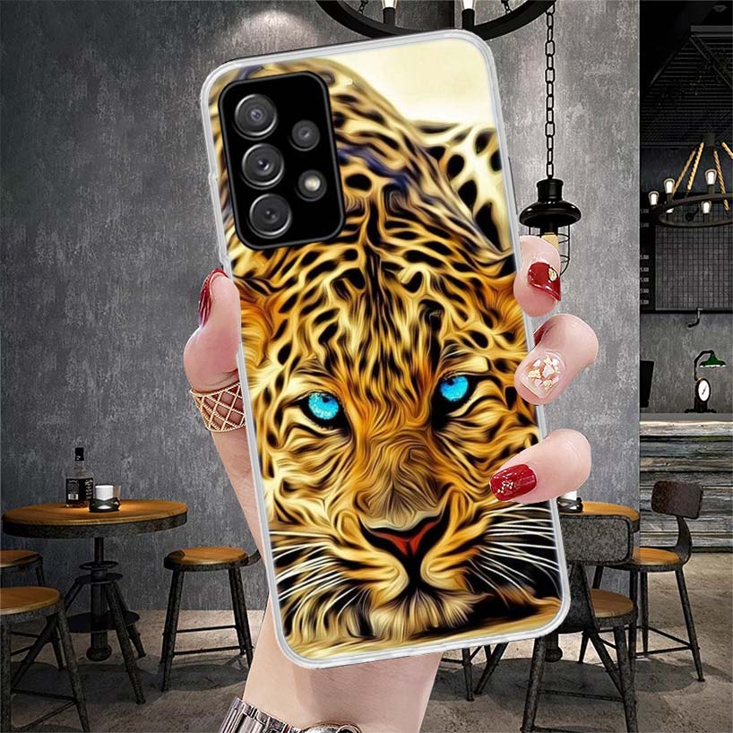 Ferocious Tiger Animal Soft Phone Case For Samsung Galaxy S22 S23 S24 S25 Edge S26 Ultra S20 FE S21 Plus + Fundas Coque Galaxy S