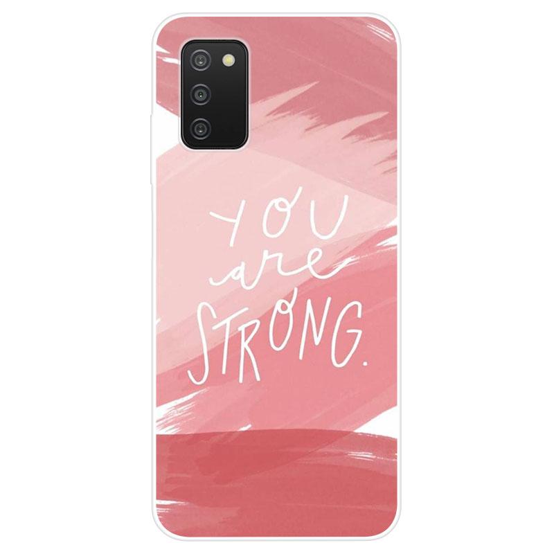 For Samsung Galaxy A03S Silicone TPU Back Cover Soft Phone Case For Samsung A03S Case